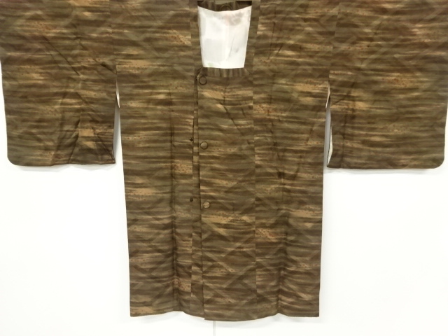 霞模様ロング道行コート